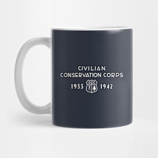 Civilian Conservation Corps - Shield with Years Mug